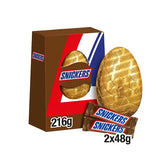 Snickers Chocolate & Peanut Extra Large Easter Egg 216g (Case of 6) Snickers